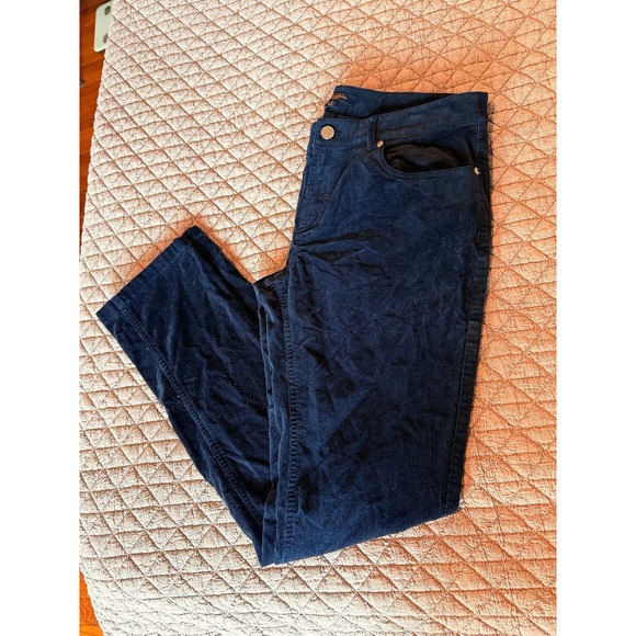 Brooks Brothers Pants - BROOKS BROTHERS NATALIE navy blue‎ corduroy pants women's 8